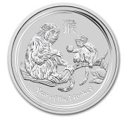 SILVER LUNAR COIN 2016 - YEAR OF THE MONKEY - 1 KG