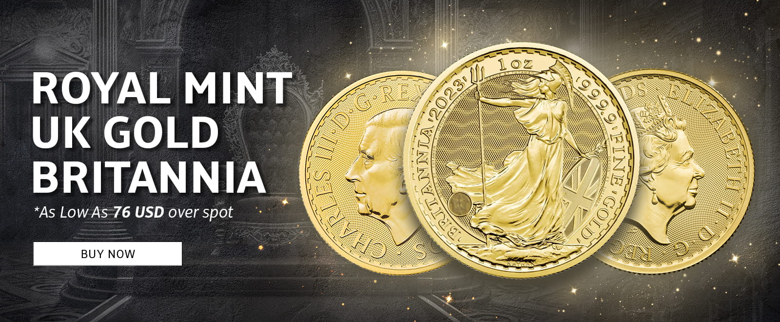 Royal Mint UK Gold Britannias - As low as 76 USD over spot