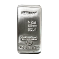 Metalor Silver Cast Bar - 1 kg