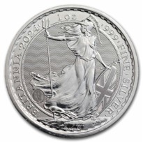 1 oz 2014 UK Britannia Silver Coin 銀貨 1 Oz UK Britannia Silver Coin 2014