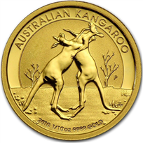 Gold Coin Kangaroo 2010 - 1/10 oz