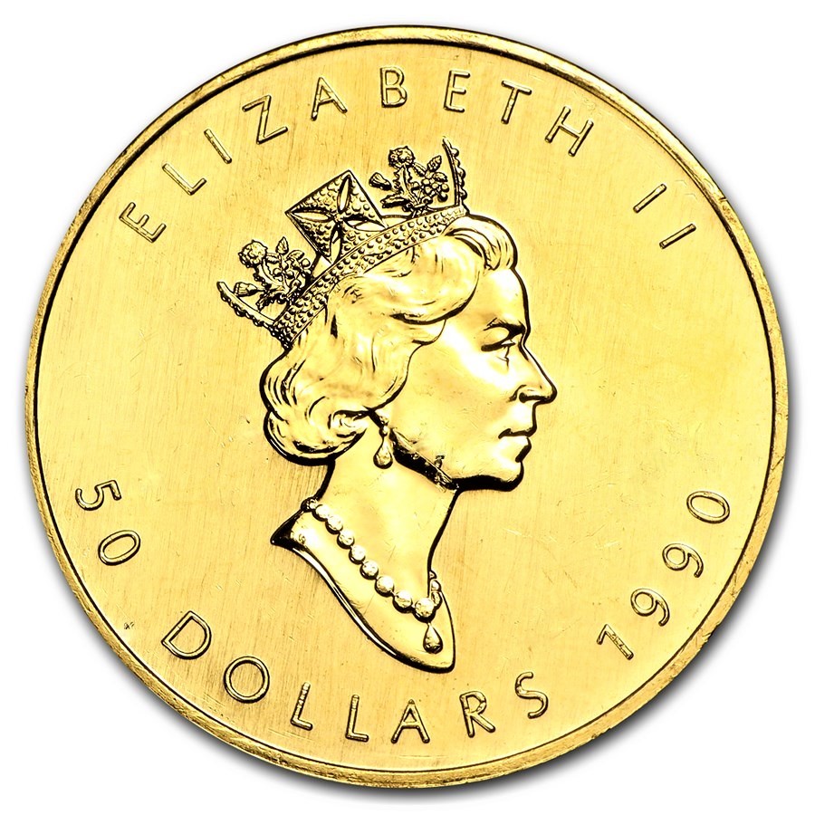 2021 1 oz Canadian Gold Maple Leaf Coin