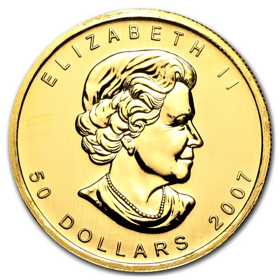 2021 1 oz Canadian Gold Maple Leaf Coin