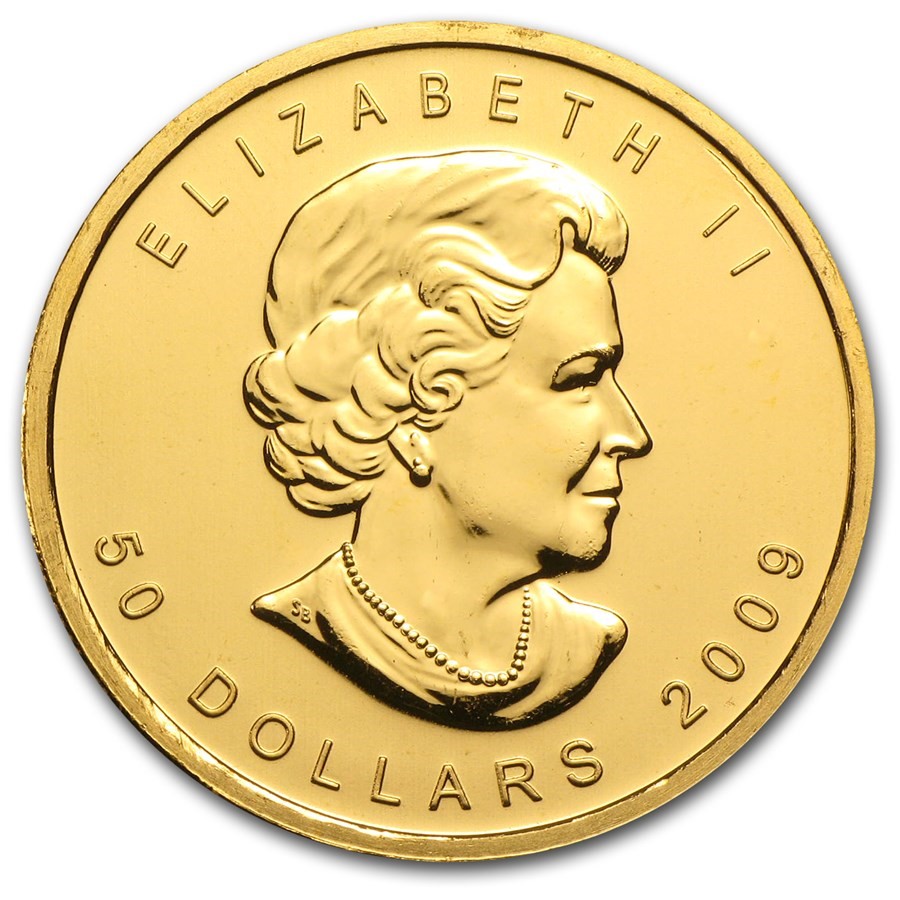 2021 1 oz Canadian Gold Maple Leaf Coin
