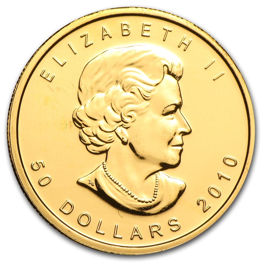 2021 1 oz Canadian Gold Maple Leaf Coin