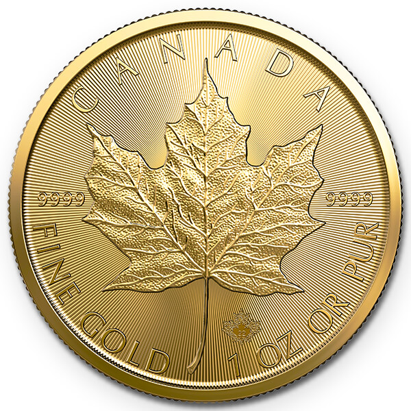 Gold Coin Canadian Maple Leaf 2016 - 1 oz