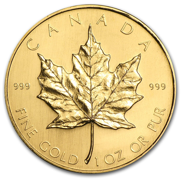 Gold Coin Canadian Maple Leaf 1981 - 1 oz