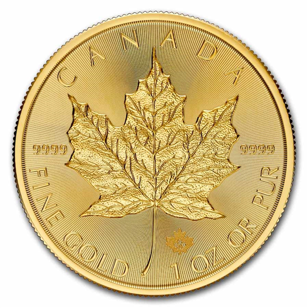 thumbnail image 2 of 2015 Silver Maple Leaf Coin - 1 Oz .9999 Pure Silver Royal Canadian Mint 2 of 12