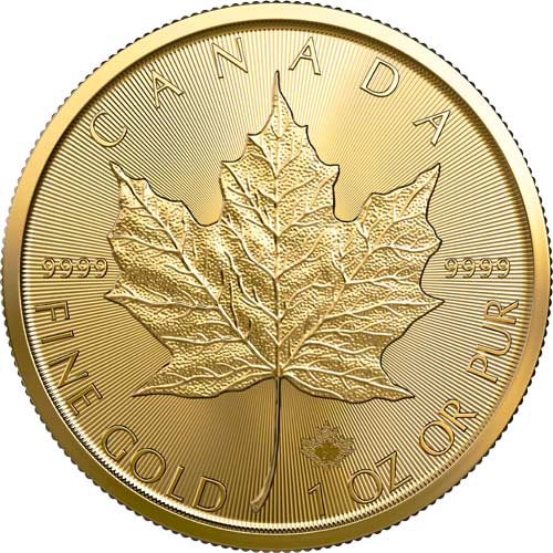 Gold Coin Canadian Maple Leaf 2023 - 1 oz
