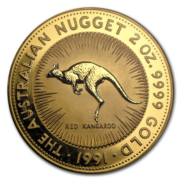 Gold Coin Kangaroo 1991 - oz | Silver Bullion