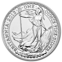 Silver Coin Britannia (Random Year) 2013 & AFTER LOOSE - 1 oz