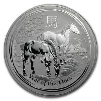 2014年 Lunar Series II 1 oz typeset 馬 2014年 Lunar Series II 1 oz typeset 馬