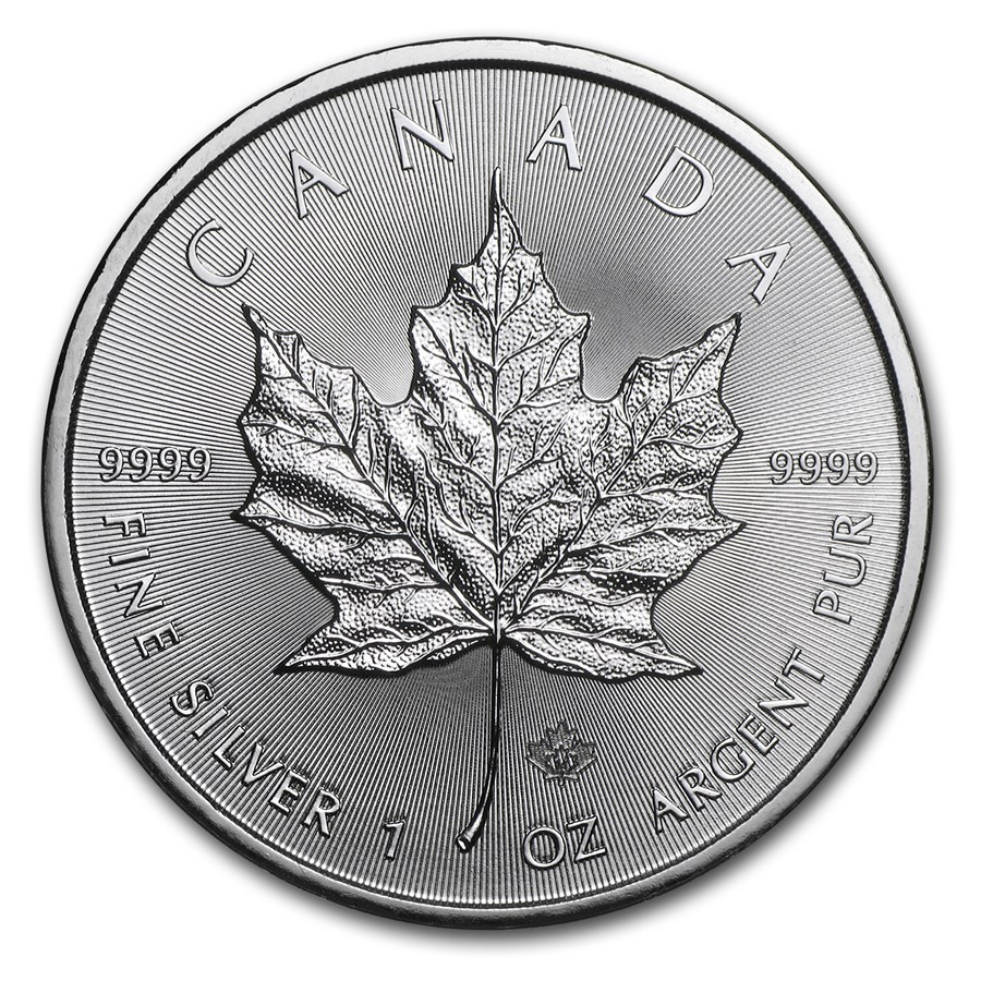 Silver Coin Canadian Maple Leaf 2014 - 1 oz