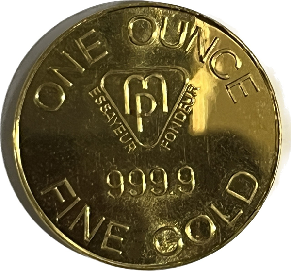 1 oz Fine Gold Bar 999.9 - PAMP Suisse
