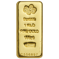 Gold 1 kg PAMP Suisse Cast Bar