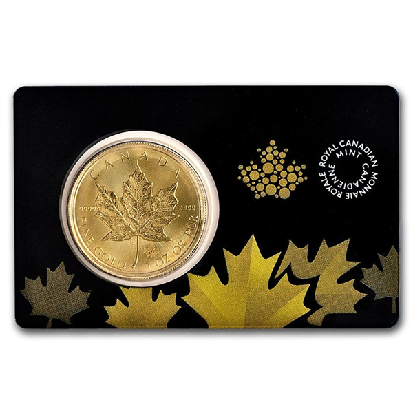 2021 1 oz Canada Maple Leaf .9999 Gold Coin BU