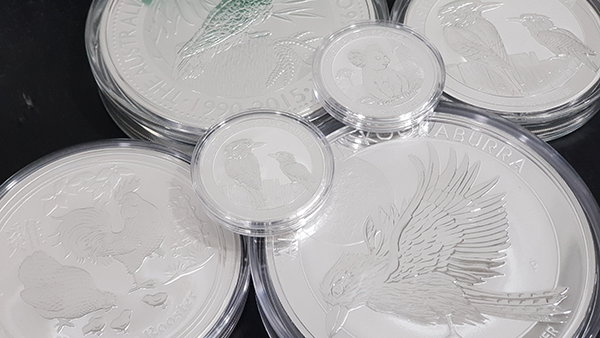 Silver Coin Sale! Pandas, Kookaburras, Koalas, Lunar Series
