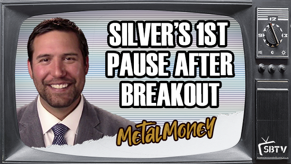 10 Mins with Chris Vermeulen: Silver's First Correction After Breakout Mirrors Gold's Run in 2020