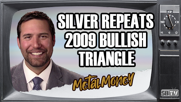 10 Mins with Chris Vermeulen: Silver Repeats 2009 Bullish Triangle Just Before Breakout