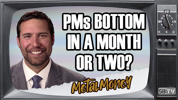10 Mins With Chris Vermeulen: Precious Metals to Bottom in One to Two Months?
