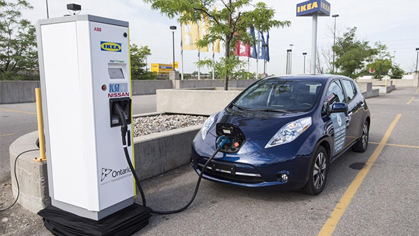 Charging an electric car in America is about to get a little less painful