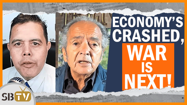 Gerald Celente - The Economy's Crashed, War is Next!