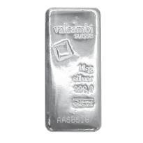 Valcambi Suisse Silver Cast Bar - 1 kg 