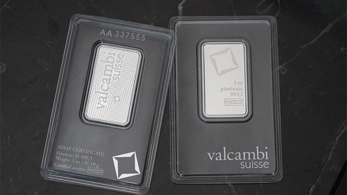 platinum bars