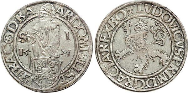 Thaler silver coin