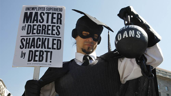 U.S. Student Debt in ‘Serious Delinquency’ Tops $166 Billion