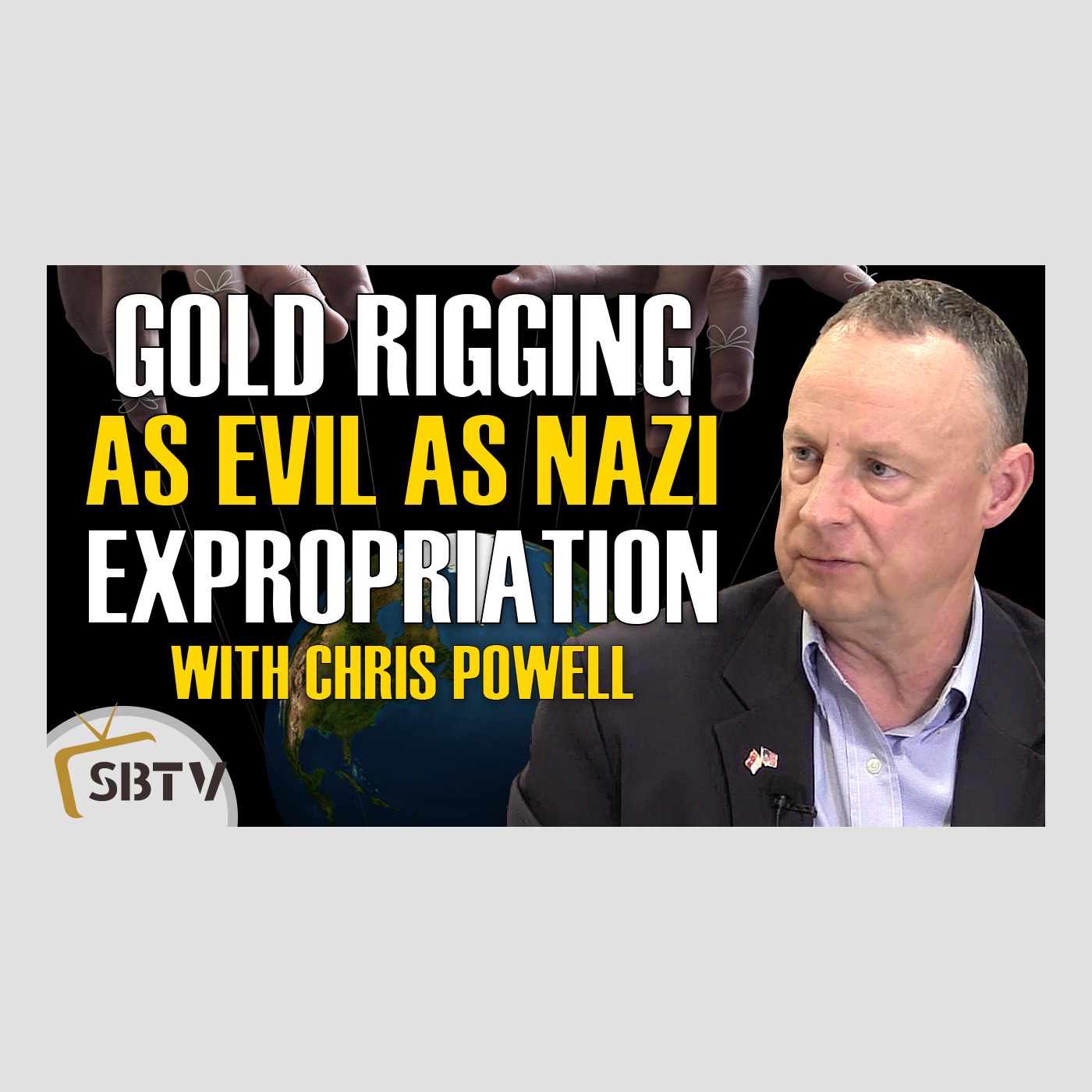 55 Chris Powell - Manipulation of Gold Price Is As Evil As WWII Expropriation