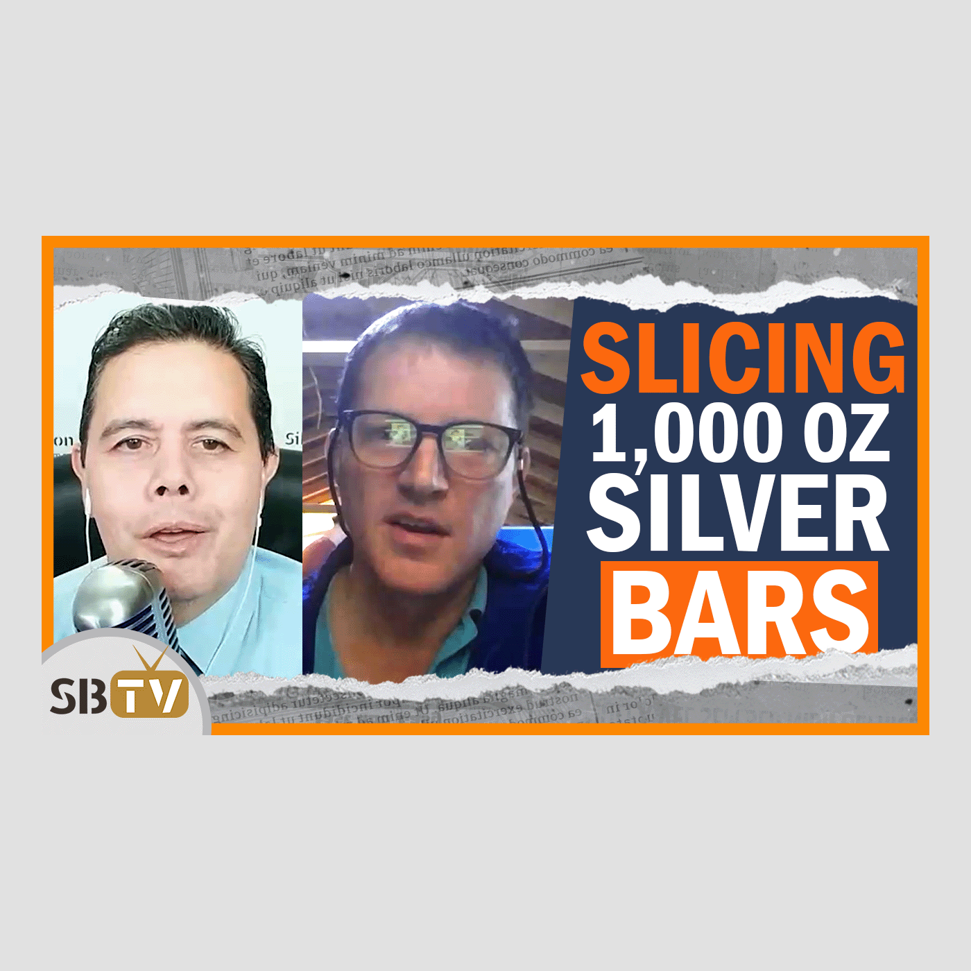 240 Jim Forsythe - Draining COMEX 1,000 Oz Silver Bars and Slicing Them