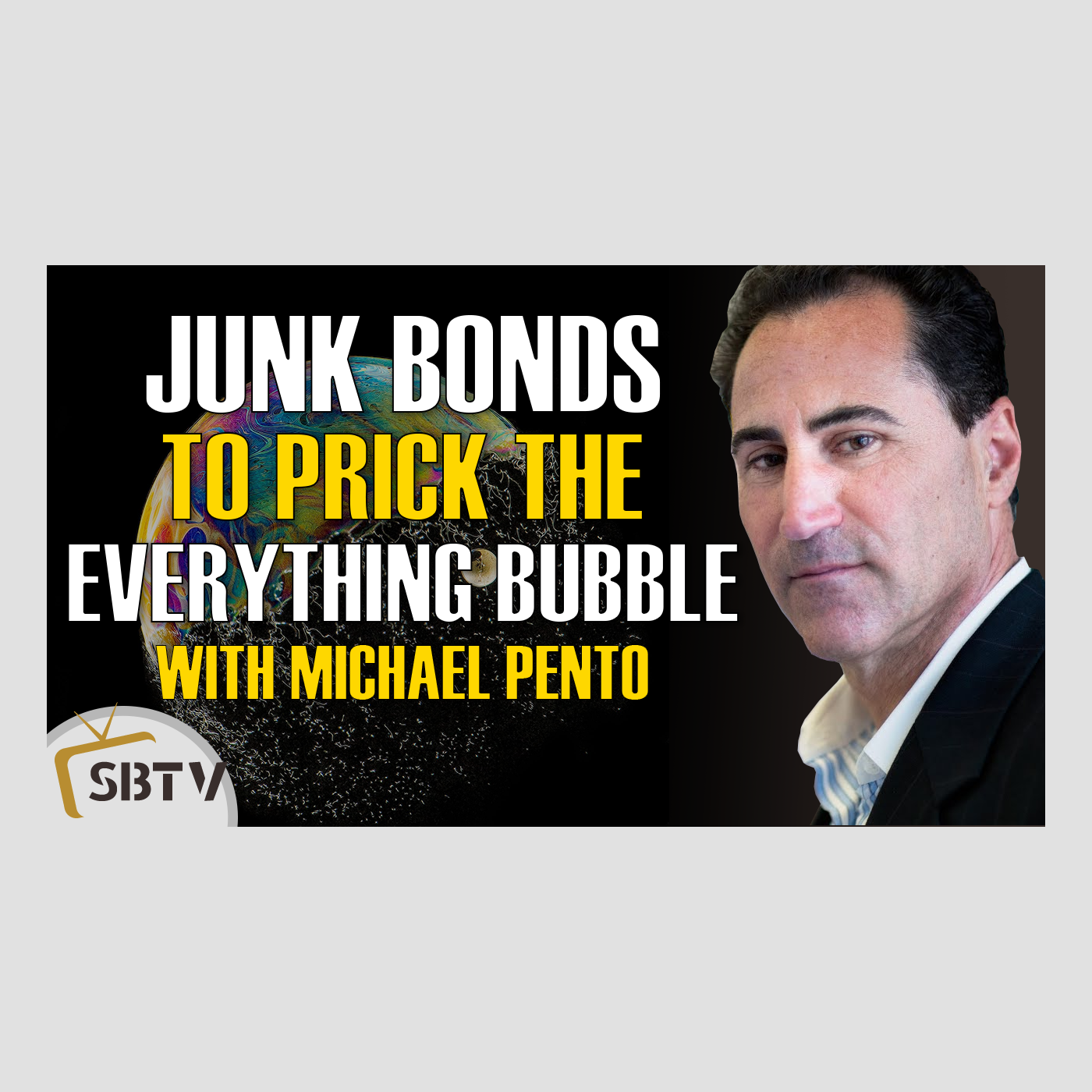 68 Michael Pento - Nucleus of the Next Economic Crisis is the Threat of Junk Bonds