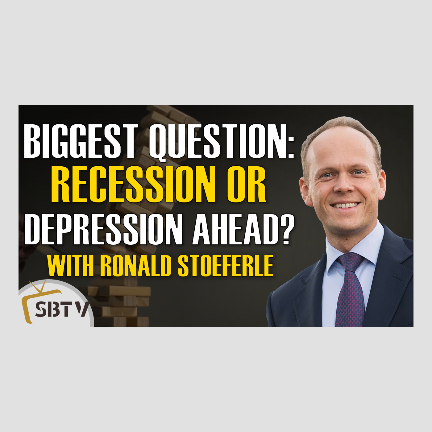 103 Ronald Stoeferle - Biggest Question Right Now: Are We Entering a Recession or a Depression?